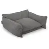 Panier pour chien PLUTO velours côtelé gris foncé xl (100 cm)  BOBOCHIC