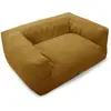 Panier pour chien SALTO tissu texturé jaune l (90 cm)  BOBOCHIC