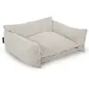 Panier pour chien PLUTO velours côtelé beige l (84 cm)  BOBOCHIC