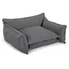 Panier pour chien PLUTO tissu texturé gris foncé m (65 cm)  BOBOCHIC