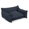 Panier pour chien PLUTO tissu texturé bleu foncé xl (100 cm)  BOBOCHIC