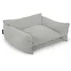 Panier pour chien PLUTO velours côtelé gris clair xxl (123 cm)  BOBOCHIC