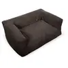 Panier pour chien SALTO velours côtelé marron xxl (140 cm)  BOBOCHIC