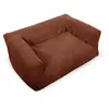 Panier pour chien SALTO velours côtelé orange xl (115 cm)  BOBOCHIC