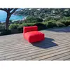 Chauffeuse 1 place sans accoudoir pour canapé de jardin modulable GIUL...