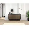 Bobochic - Buffet Buffet 3 portes 150 cm corneille tasseaux pin massif