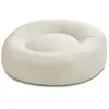 Pouf extérieur avec bâche de protection ELOANE Beige   BOBOCHIC TU