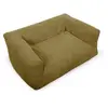 Panier pour chien SALTO velours côtelé jaune xl (115 cm)  BOBOCHIC