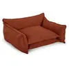 Panier pour chien PLUTO tissu texturé orange l (84 cm)  BOBOCHIC