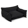 Panier pour chien PLUTO tissu texturé noir l (84 cm)  BOBOCHIC