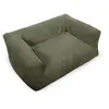 Panier pour chien SALTO velours côtelé vert xl (115 cm)  BOBOCHIC