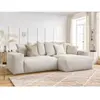 Canapé d'angle réversible convertible coffre VOLTAIRE Bobochic