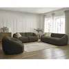 Canapé droit fixe Bobochic Ensemble canapé droit fixe 3 + 2 places + f...