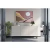Bobochic buffet 2 portes 167 cm alice pieds en métal beige ALICE
