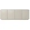 Bobochic - Buffet Buffet 4 portes 200 cm alice Beige