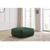 Bobochic pouf carré voltaire vert VOLTAIRE