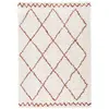 Tapis Bobochic Tapis poils longs simon motifs graphiques 160x230 Beige
