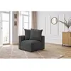 Angle pour canapé modulable VOLTAIRE Gris foncé  Angle gauche BOBOCHIC TU