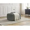 Bobochic pouf ashley gris foncé ASHLEY