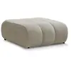 Bobochic pouf denver taupe DENVER