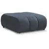 Bobochic pouf denver bleu foncé DENVER