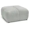 Bobochic pouf cristina gris clair CRISTINA