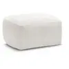 Pouf ASHLEY blanc BOBOCHIC