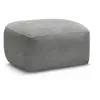 Bobochic pouf ashley gris clair ASHLEY