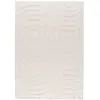 Bobochic tapis poils ras josie motif abstrait beige 120x170 JOSIE