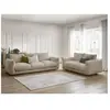 Bobochic ensemble canapé droit fixe 3 + 2 places ernest taupe ERNEST