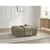 Pouf ANAKIN tissu texturé taupe   BOBOCHIC
