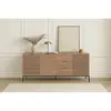 Buffet 3 portes 3 tiroirs 180 cm AGATHE effet chêne    BOBOCHIC