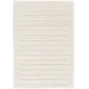Tapis poils longs CYRELLO motif graphique ecru 120x170  BOBOCHIC