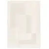 Tapis poils courts CLOTAIRE motif abstrait beige 200x290  BOBOCHIC