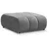 Bobochic pouf denver gris clair DENVER