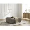 Pouf ANAKIN tissu bouclette marron   BOBOCHIC