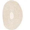 Tapis poils courts BRIAC motif géométrique marron 200x290  BOBOCHIC