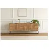 Buffet 4 portes 210 cm NAOMIE bois massif d'acacia    BOBOCHIC