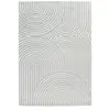 Tapis poils ras HERVE motif abstrait bicolore 200x290  BOBOCHIC