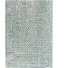 Tapis poils ras BRANN vintage bleu 200x290  BOBOCHIC
