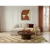 Canapé 3 places Loveseat NEVADA gros côtelé doux beige   BOBOCHIC 3 pl...