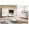 Bobochic - Buffet Buffet haut 2 portes 100 cm kasha Pieds noir Blanc