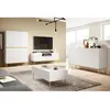 Bobochic - Buffet Buffet haut 2 portes 100 cm kasha Pieds or Blanc