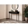 Consoles BOBOCHIC - Console 2 tiroirs KASHA pieds noirs Noir