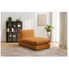Méridienne pour canapé modulable PARIS tissu bouclette Jaune   BOBOCHIC TU