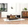 Table basse 1 tiroir BEAUBOURG bois massif de manguier BOBOCHIC