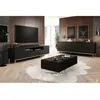 Tables Basses Bobochic Table basse kasha Pieds or Noir