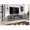 Meuble TV BOBOCHIC - Meuble TV suspendu 167 cm ALICE Gris foncé
