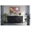 Buffet 2 portes 167 cm ALICE pieds en métal Chêne et noir   BOBOCHIC TU