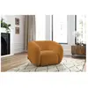 Bobochic - Fauteuil & pouf Fauteuil celine tissu bouclette Jaune